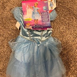 Girls Cinderella Costume New